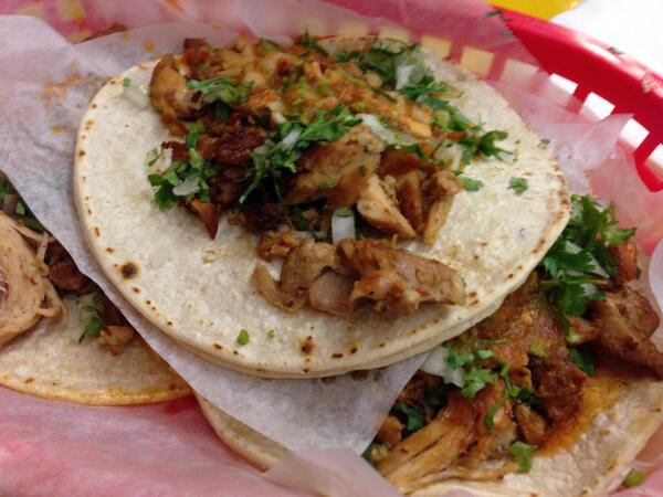 Spotsetter's tweet photo. From our team holiday event last night: taco crawl in the Mission! http://t.co/ilWRc86be6