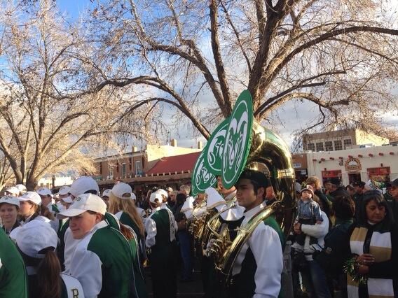 AdmissionsCSU's tweet photo. The time has come the NM Bowl Battle of the Bands! #ImWithTheBand #RAMbowlingNM http://t.co/Pm88Kefni5