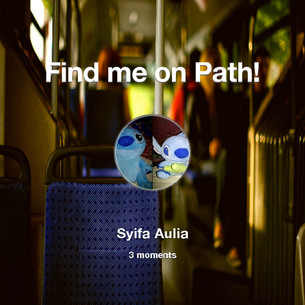 syihui's tweet photo. Find me on #Path now! Go to: http://t.co/GM4qoUyWU5! #thepersonalnetwork http://t.co/JHYf7YmaYy