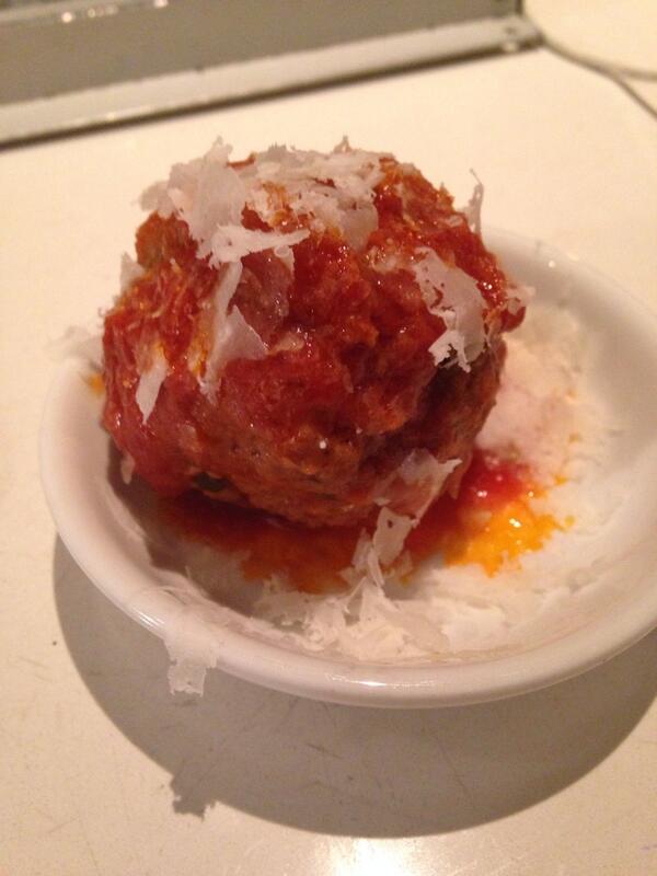 craig_chef's tweet photo. The only thing need to warm you up is meatballs, agreed @jillianharris @Glowbal_Group! #GCIK #coldcouver http://t.co/celuzhaJVI
