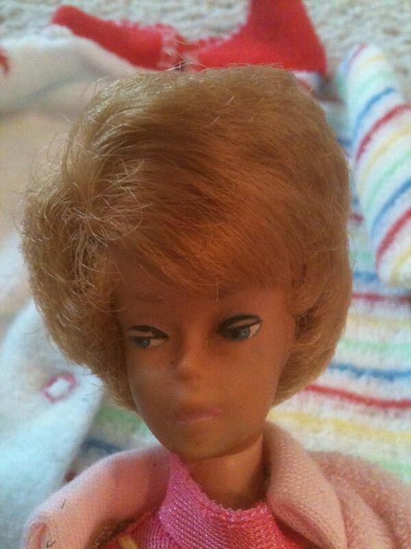 nsbdune's tweet photo. Original Barbie 50 years ago http://t.co/uqFQ850eS8
