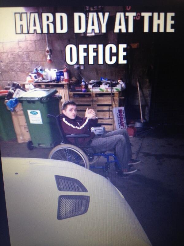 PhilbinP's tweet photo. @mdsrally Friel Hard at it. http://t.co/RSdNaDzPS6
