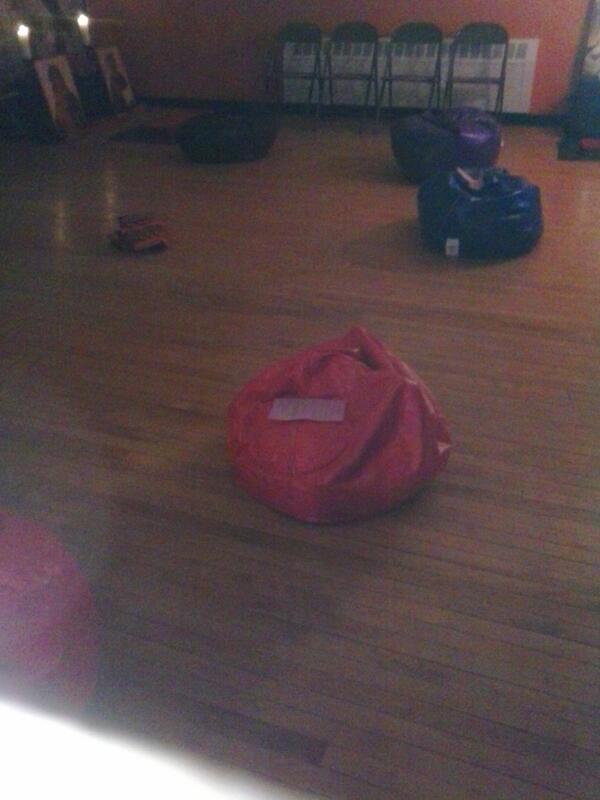 Come join us! We have bean bag chairs