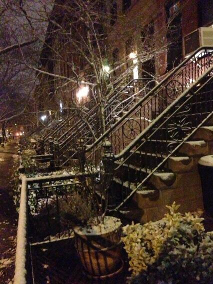 CyrusClaffey's tweet photo. The first snow! The  harbinger of the holidays http://t.co/vsBr24mepa