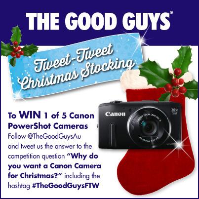 TheGoodGuysAU's tweet photo. WIN 1 of 5 #Canon Powershot Cameras! Ts&amp;Cs: http://t.co/QW0TaXdJ34 RT! #TheGoodGuysFTW http://t.co/pH0HuMiCFX