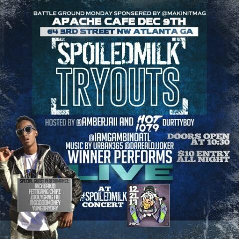 Neemo_Neemo's tweet image. 12/9 #BattlegroundMonday at #ApacheCafe hosted by @AmberJaii @iamGambinoATL @JimmyWhisperz_