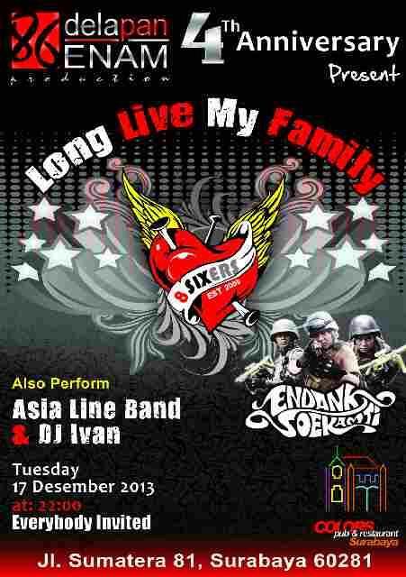 endanksoekamti's tweet photo. #Surabaya !! seru nih RT @86_Production: Selamat pagi EndankSoekamti  @kamtis_surabaya  #86production #4thannyversary http://t.co/lBJjExvINj