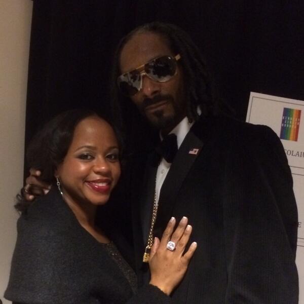 Thank u '@ken_hamlin: “@bosslady_ent: Me and @SnoopDogg White House ready with the bling by @albparada ”-good look'