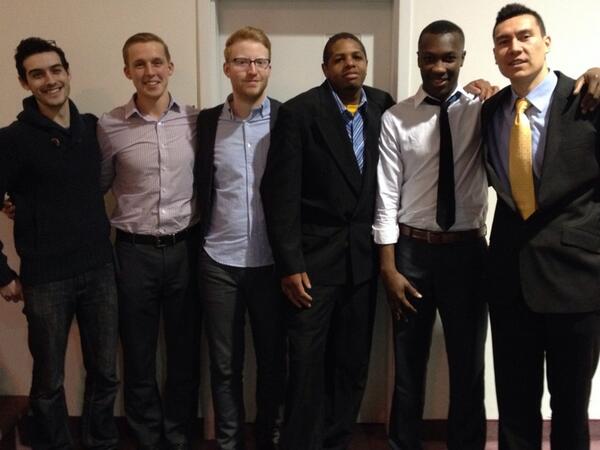 npjansen's tweet image. Great group of guys right here!#sundaynightcrew #lookingsharp #classy