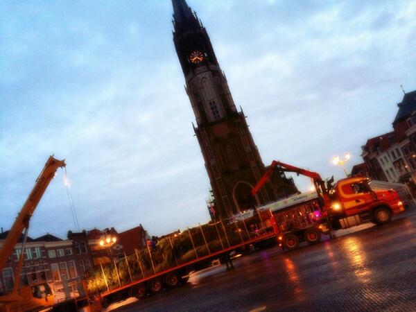 Mooi plaatje! #delftsekerstboom <a href="/delft/">delft</a>