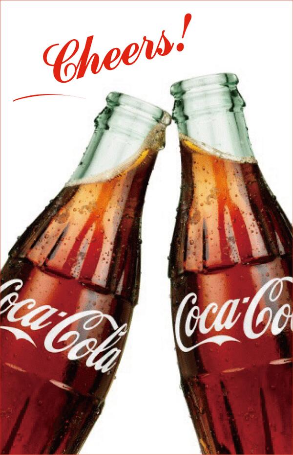 コカ・コーラを愛していただきありがとうございます！ステキな仲間と