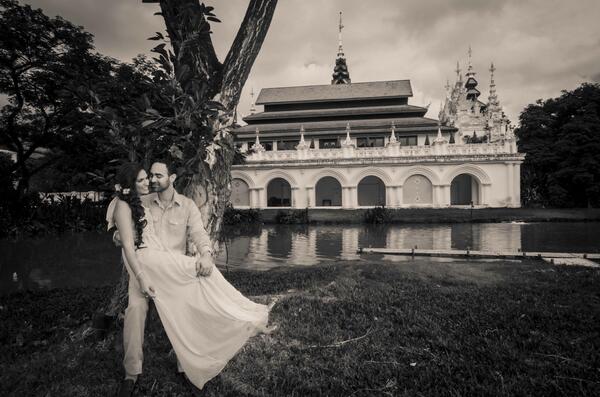 WedRedStudios's tweet photo. Rasna &amp; Chirayu at Dhara Dhevi, Chiang Mai, Thailand! http://t.co/JG6lMloDg6