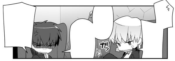 今回の『ちびちゅき!』では型月キャラ達の部活風景を描いています。剣道部や弓道部などもあれば皆様お馴染みの2人が活躍する愉悦(部)まで様々。愉悦(部)な理由は是非本編でどうぞ!
 
