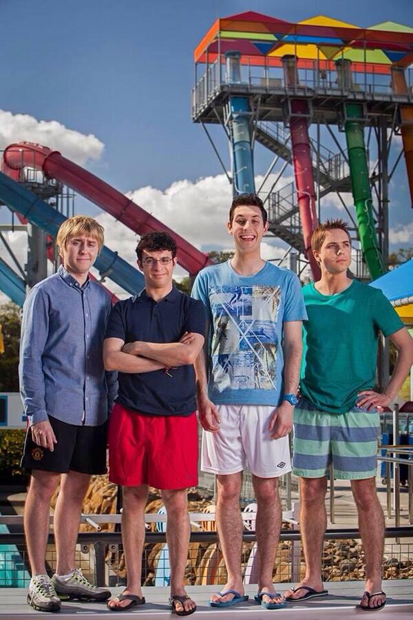 Jays_Dad's tweet photo. My boy Jay on set for Inbetweeners Movie 2! http://t.co/nXiPHzJfmZ