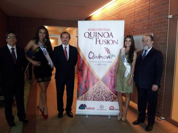 II Simposio Año Internacional Quinua, Yokohama - Diciembre 6
Visita candidatas Perú y Bolivia a Miss International