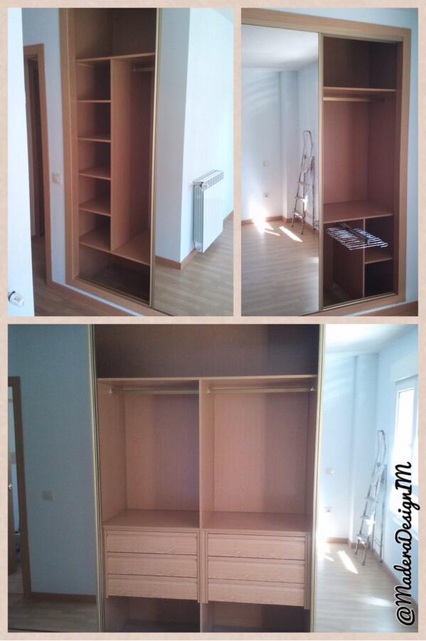 MaderaDesignIM's tweet image. Buenos días! Os mostramos el interior de unos armarios empotrados con corredera de espejo! Los hacemos a medida!