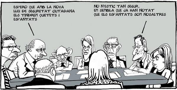mep2udg's tweet photo. ESPANTATS! "@elperiodico_cat: La vinyeta de #Ferreres. http://t.co/5Jklh5avVX #humor http://t.co/H2fRmD9CUl" #xqsocials