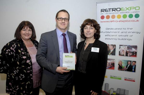 Vent-Axia’s Lo-Carbon Heat Recovery wins at prestigious Retro Expo Awards buff.ly/18vUxTw