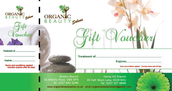 organic_spas's tweet photo. GIFT VOUCHERS are available at Organic Beauty Salons. For more info Call us on 0207 642 0249. http://t.co/Pr2dasjEd6
