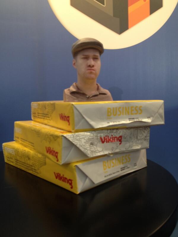 Yes, it's really paper! Best full color, lowest cost, eco-friendly, durable #Mcor #3dprinting #3dprinter