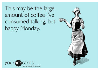 The only way we survive Mondays! <a href="/TheCoffeeMag/">The Coffee Magazine</a>
