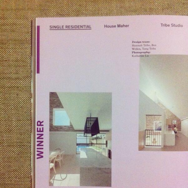 House Maher and the studio in the latest issue of <a href="/inside_magazine/">Inside magazine</a>. Thanks <a href="/AlexaKempton/">Alexa Kempton</a> for the profile!