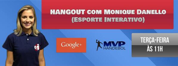 Deonisehand's tweet photo. Amanha a partir da 11hs de Brasília o Hangout com @moniquedanello na pagina do @GooglePlus_Feed da MVP HANDELBOL http://t.co/YJVVsZGRME