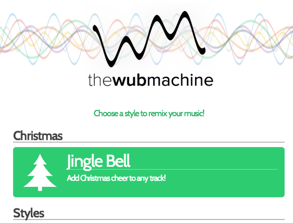 wubmachine's tweet image. Want to add a bit of Christmas cheer to your music? Add jingle bells to any song with the.wubmachine.com!