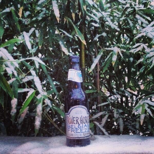 MicahUrbach's tweet photo. @RiverHorseBrew #belgianfreeze #beer http://t.co/qXoUIFnm5e
