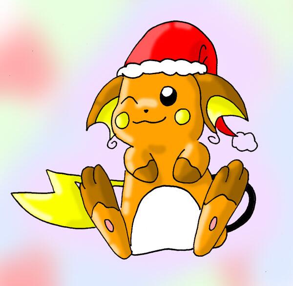 Raichu399's tweet photo. merry christmas :) http://t.co/l9AtoltOJ9