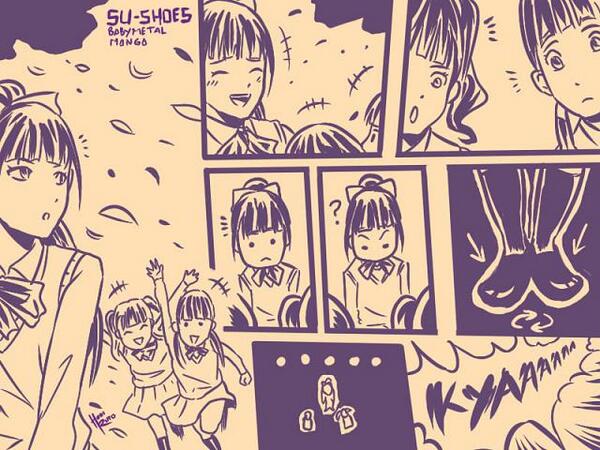 Babymetal Manga Babybone90 Twitter