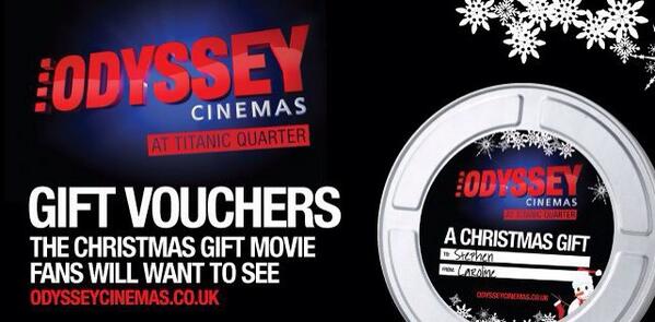 CineBelfast's tweet photo. #win Thu @OdysseyCinemas #christmasgiftcan we are giving 1 away every day for 1 week Rt & follow #couplespackage 🎅🎄🎥 http://t.co/urKuNpENrb
