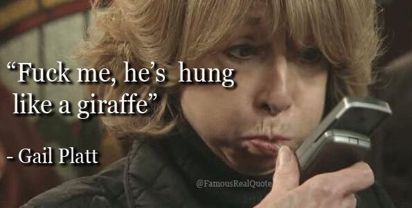 FamousRealQuote's tweet image. Gail Platt