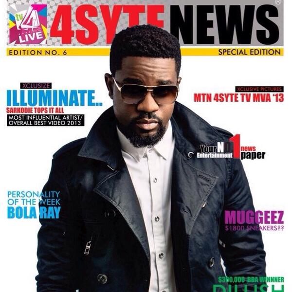 official4SYTETV's tweet photo. The most influential artist of the year sarkodie is to climax the album launch consent at Accra sports stadium http://t.co/0Hufut1oKF