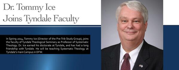 TyndaleSeminary's tweet photo. Guess who is joining the @TyndaleSeminary faculty? #TommyIce http://t.co/xXI4F1vC8g