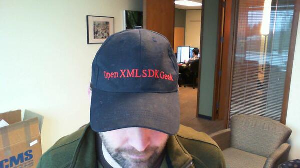 jones206's tweet image. Found this cleaning my office today... #OpenXMLSDK