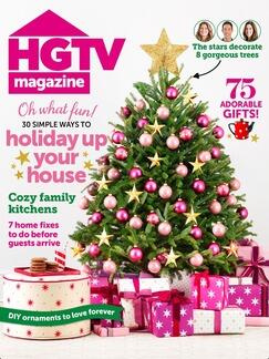 Press! <a href="/hgtv/">HGTV</a> cover featuring our Serendipity fabric.