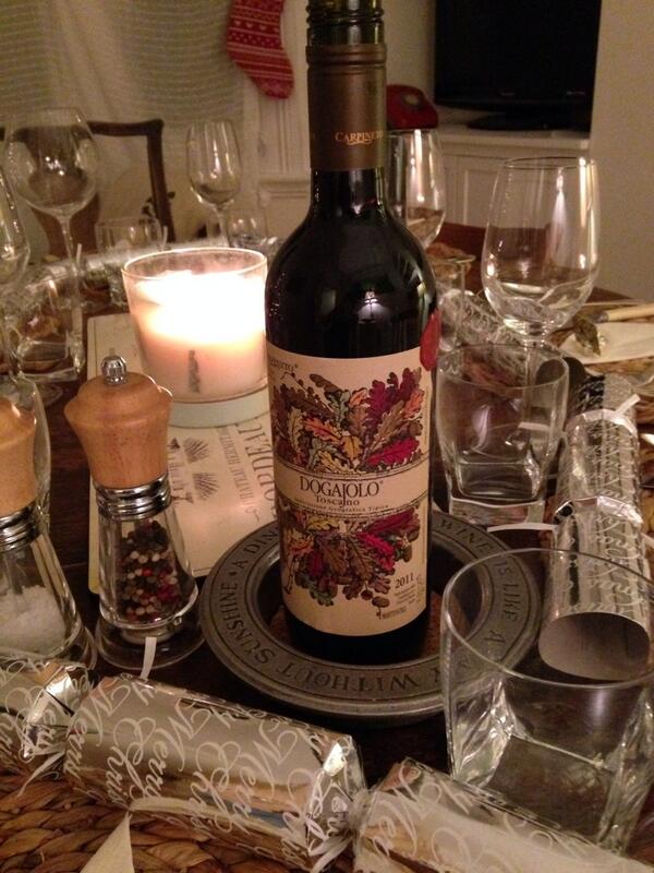 thegrape_vine's tweet photo. With a delicious Tuscan red for the main course...! Thanks @majesticcir for the suggestion... http://t.co/D43SAgfbOG