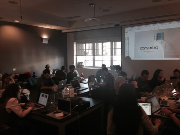 Cloyes's tweet photo. Company summit and home for the next 5 days. Team Israel is in the house!  #convertro http://t.co/1byHqOGSb6