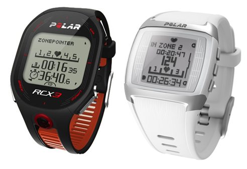 Polar RCX3 Orange, FT60 White