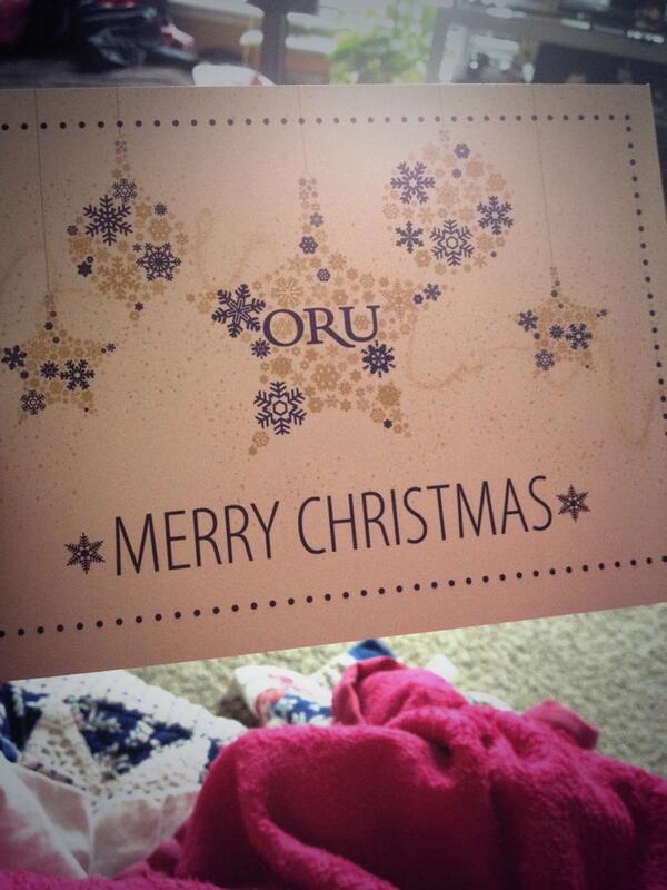 Merry Christmas!! @OralRobertsU #FutureCollege