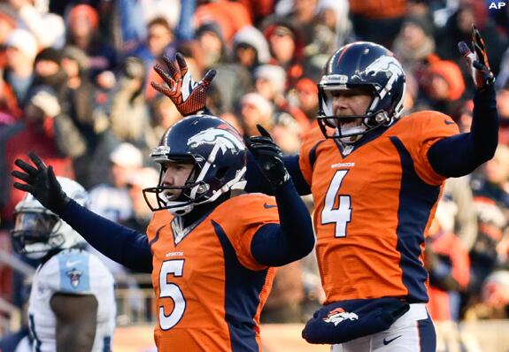 Broncos's tweet photo. CAPTION CONTEST! Submit your captions for this photo using #BroncosCaption to win a prize pack: http://t.co/l9nIIO2GfP