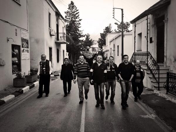 DAYIOGLUPETROL's tweet photo. Kıbrıs sokaklarında "2014'e hazırız" yürüyüşü...! http://t.co/PMosgfLI7j