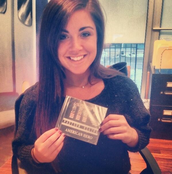 igcreativeinc's tweet image. @madisonrising just got #AmericanHero for the #Grammy #PhillyChapter gift bag! Love it! #GodBlessAmerica