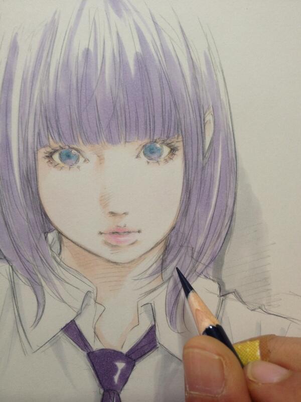 窪之内 Eisaku 英策 En Twitter 色鉛筆で主線を補正して完成 Http T Co Iy2o0zy6to