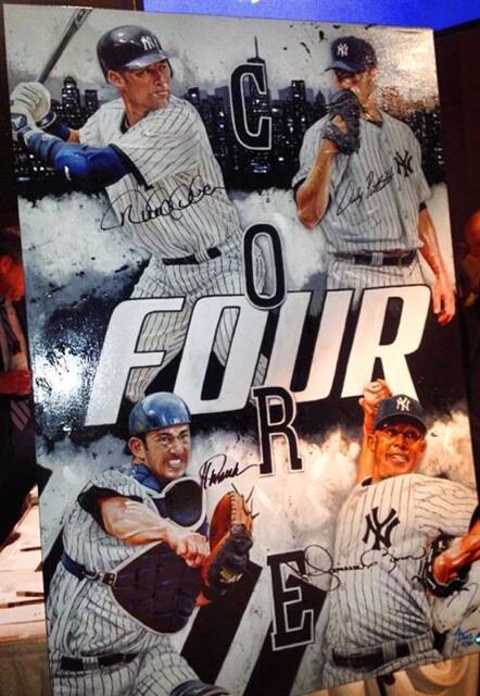 RETWEET if you'd want this as a Holiday gift! #Yankees #Core4