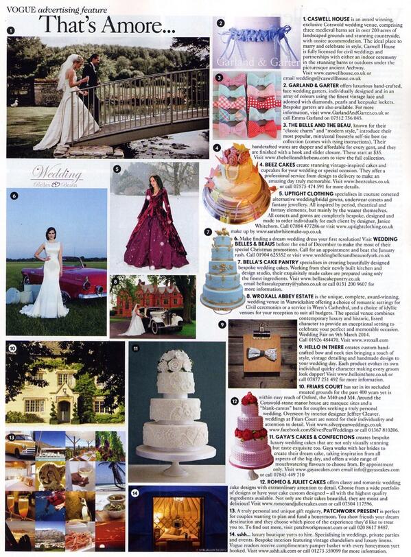 GayasCakes's tweet photo. Spot the Gaya's cake in @BritishVogue !! http://t.co/QeAgylYUk2