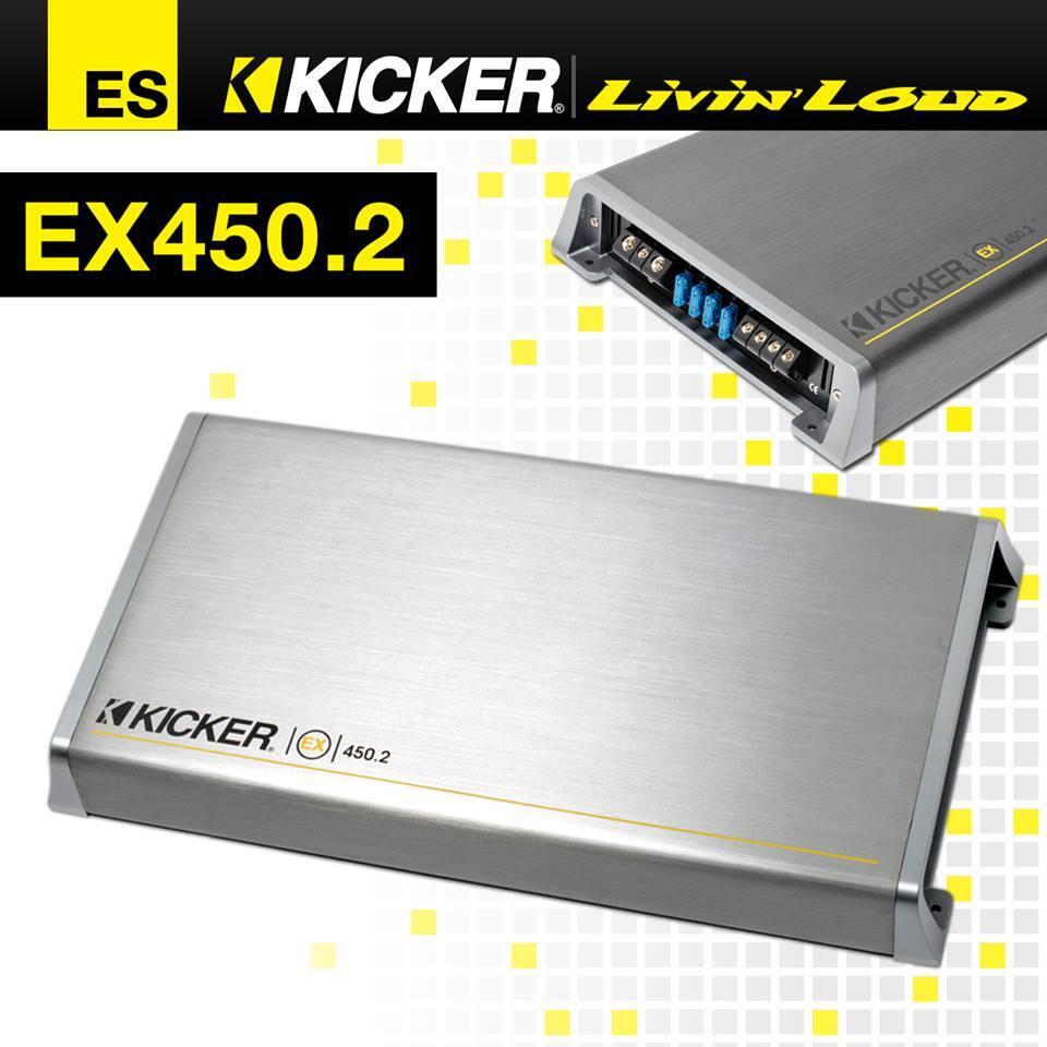 Kicker 450.2 うれし アンプ 