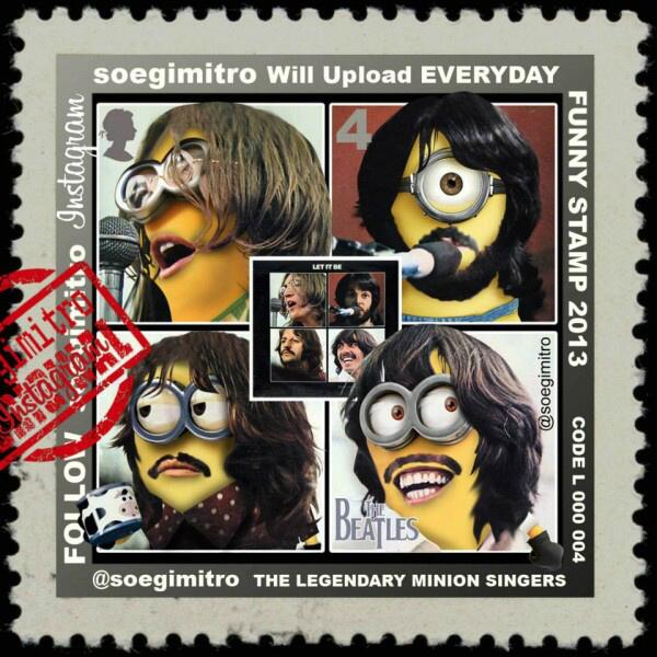 Nikgaturro's tweet photo. Me encantaron los Beatles Minion!! Qué te parecen??? http://t.co/1yZbPoMrMl
