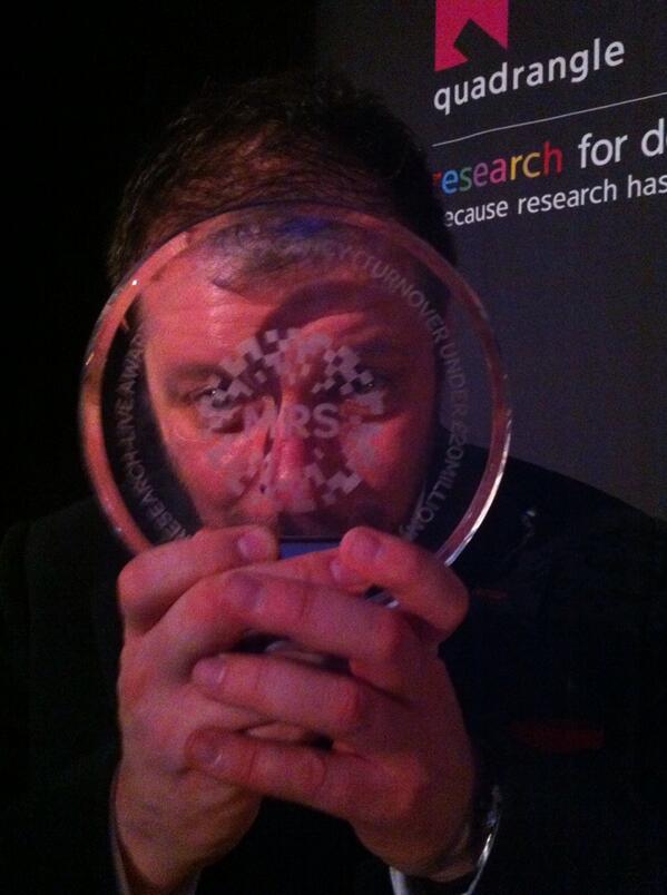 nealgame's tweet photo. @incitemktg 's new prize asset #MRSawards #bestagency http://t.co/Dep50cC2AZ